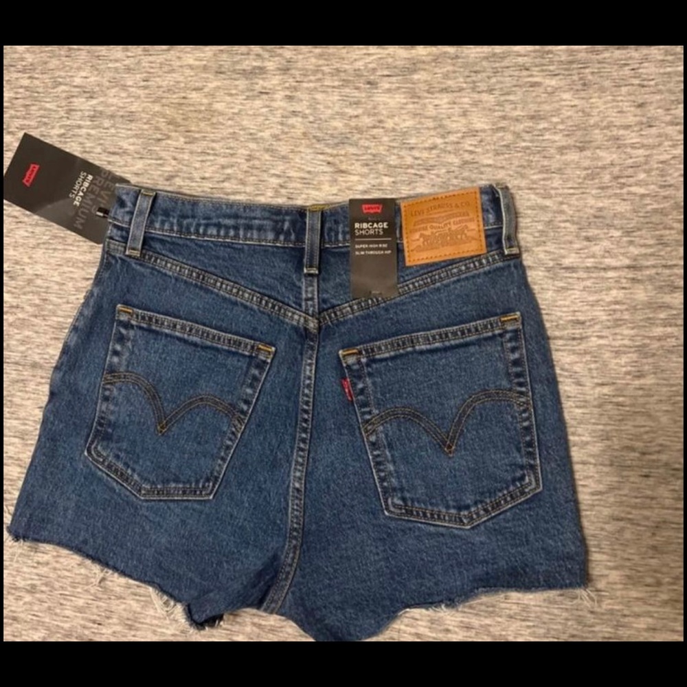 Levi denim shorts